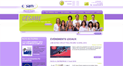 Desktop Screenshot of cesame.org